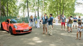 Автомобили Porsche и Парусная Регата-2017