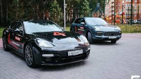 Автомобили Porsche на Барбекю Party ЖК «Башня Свободы»