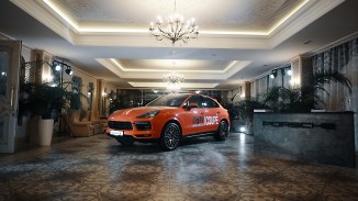 Новый Porsche Cayenne Coupe на мероприятии ВТБ Private Banking