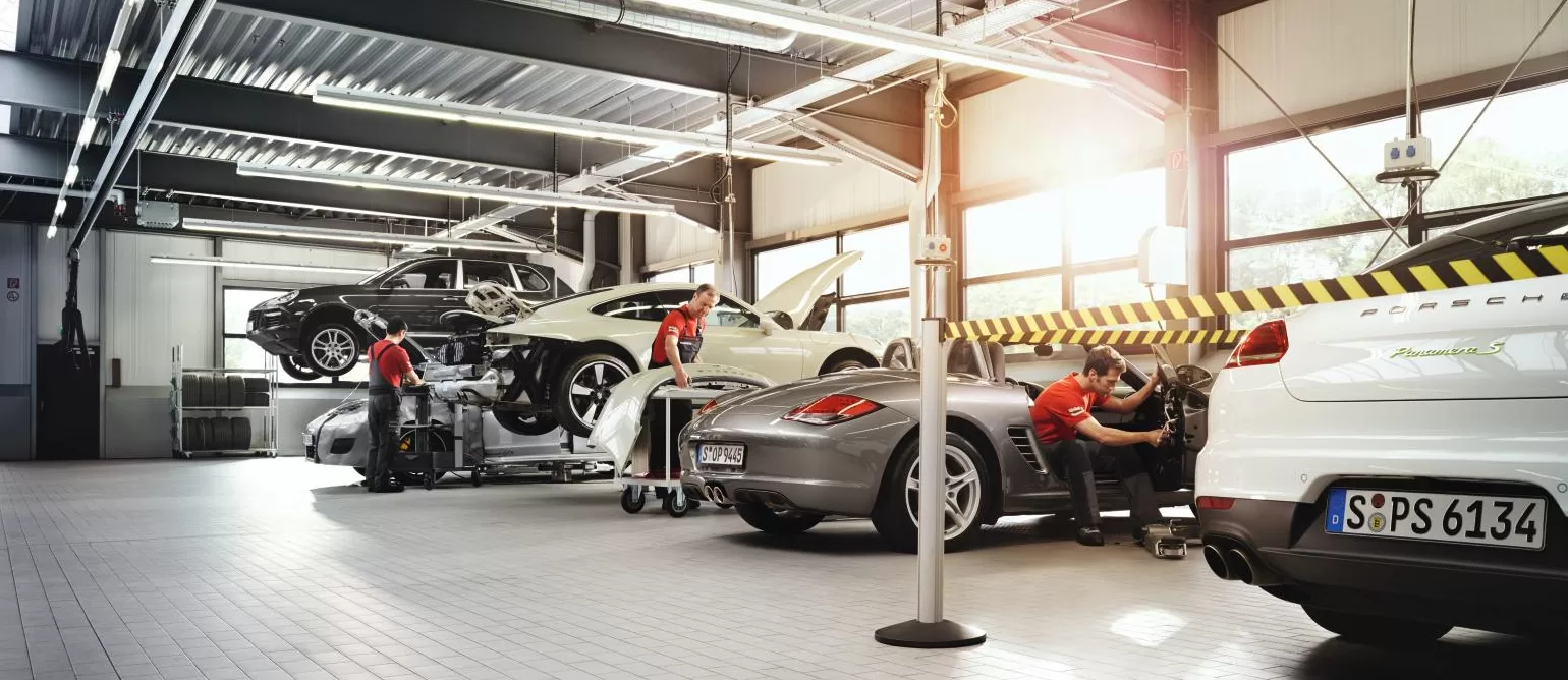 Специальное предложение на обслуживание автомобилей Porsche.